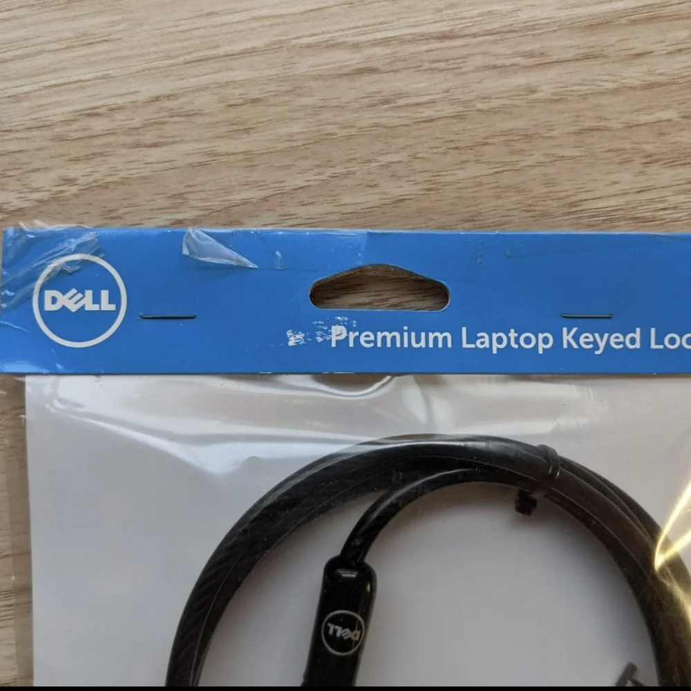 Dell keyed laptop cable lock six feet